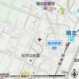 静岡県浜松市中央区積志町1598周辺の地図