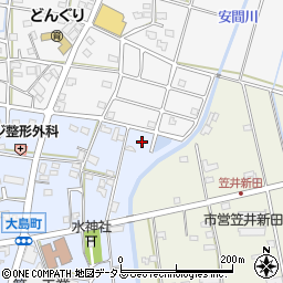 静岡県浜松市中央区大島町3周辺の地図