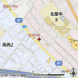ガスト浜松初生店周辺の地図