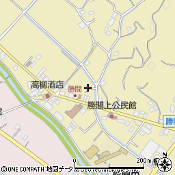 静岡県牧之原市勝間267-1周辺の地図