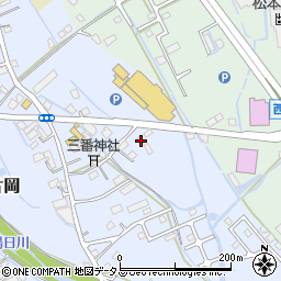 静岡県榛原郡吉田町片岡1061周辺の地図