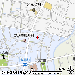 静岡県浜松市中央区大島町994周辺の地図