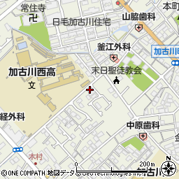 兵庫県加古川市加古川町本町110-1周辺の地図