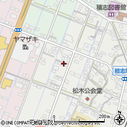 静岡県浜松市中央区積志町1677周辺の地図
