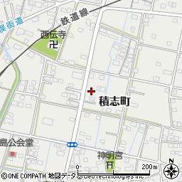 静岡県浜松市中央区積志町879周辺の地図