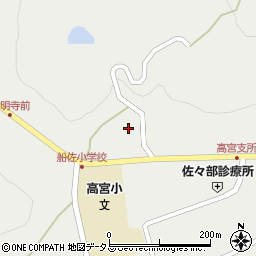 広島県安芸高田市高宮町佐々部1038周辺の地図