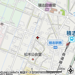 静岡県浜松市中央区積志町1600周辺の地図