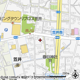静岡県浜松市中央区笠井町1248周辺の地図
