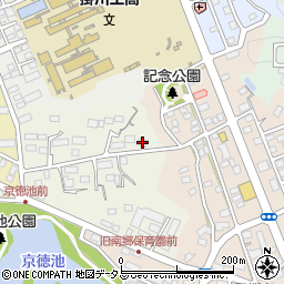 静岡県掛川市上張29周辺の地図