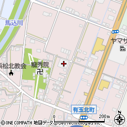 静岡県浜松市中央区有玉北町670周辺の地図