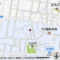 静岡県浜松市中央区大島町1087周辺の地図