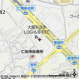 大阪トヨタＬＯＧＩ＆Ｂ－ＴＥＣ周辺の地図