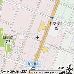 静岡県浜松市中央区有玉北町510周辺の地図