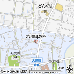 静岡県浜松市中央区大島町1005周辺の地図