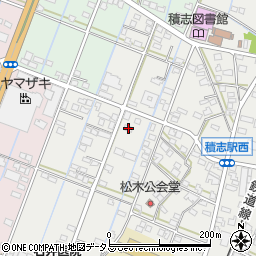 静岡県浜松市中央区積志町1607周辺の地図