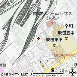 山崎文化周辺の地図