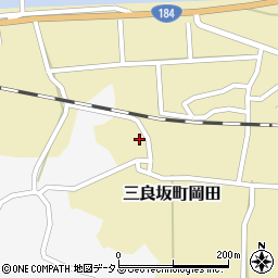 広島県三次市三良坂町岡田495周辺の地図