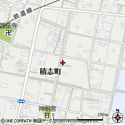 静岡県浜松市中央区積志町922周辺の地図