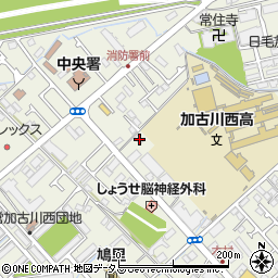 兵庫県加古川市加古川町本町150周辺の地図