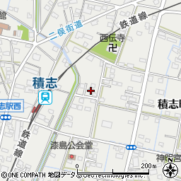 静岡県浜松市中央区積志町773周辺の地図