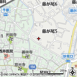 アンソレイユ藤ケ尾周辺の地図