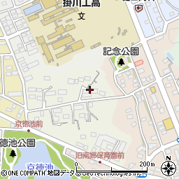 静岡県掛川市上張31周辺の地図