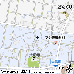 静岡県浜松市中央区大島町1069周辺の地図