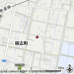静岡県浜松市中央区積志町925周辺の地図