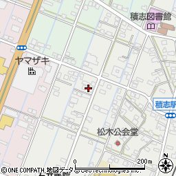 静岡県浜松市中央区積志町1684周辺の地図