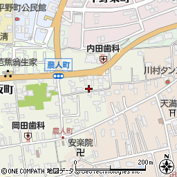 三重県伊賀市上野農人町536-4周辺の地図