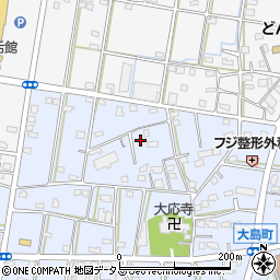 静岡県浜松市中央区大島町1085周辺の地図