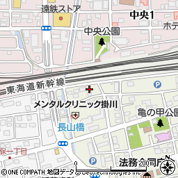 名工建設株式会社　掛川軌道事務所周辺の地図