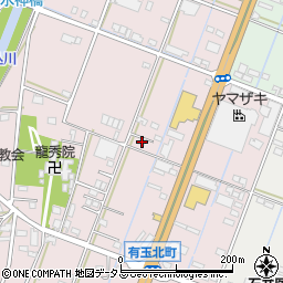 静岡県浜松市中央区有玉北町515周辺の地図