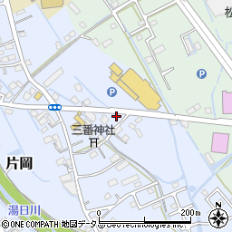 静岡県榛原郡吉田町片岡1045周辺の地図