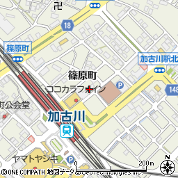 兵庫県加古川市加古川町篠原町102周辺の地図