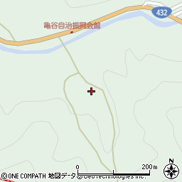 広島県庄原市総領町亀谷683周辺の地図