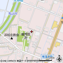 静岡県浜松市中央区有玉北町668周辺の地図