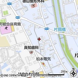 静岡県榛原郡吉田町片岡1883周辺の地図