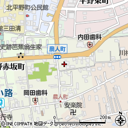 三重県伊賀市上野農人町549-3周辺の地図