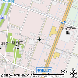 静岡県浜松市中央区有玉北町516周辺の地図