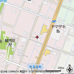 静岡県浜松市中央区有玉北町518周辺の地図