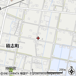 静岡県浜松市中央区積志町687周辺の地図