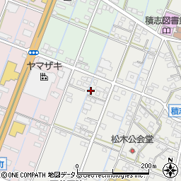 静岡県浜松市中央区積志町1681周辺の地図