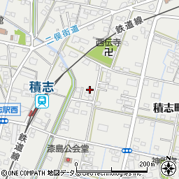 静岡県浜松市中央区積志町771周辺の地図