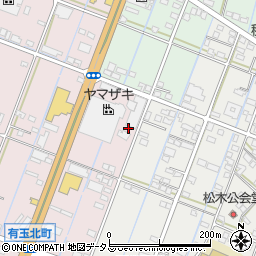 静岡県浜松市中央区有玉北町490周辺の地図