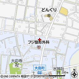 静岡県浜松市中央区大島町1002周辺の地図