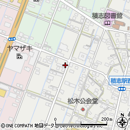 静岡県浜松市中央区積志町1686周辺の地図