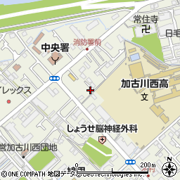 兵庫県加古川市加古川町本町173-4周辺の地図