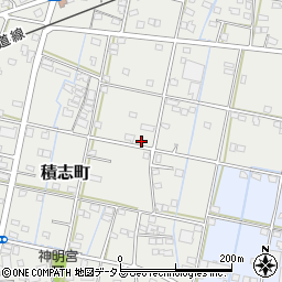 静岡県浜松市中央区積志町690周辺の地図
