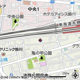 掛川駅南第２駐車場周辺の地図